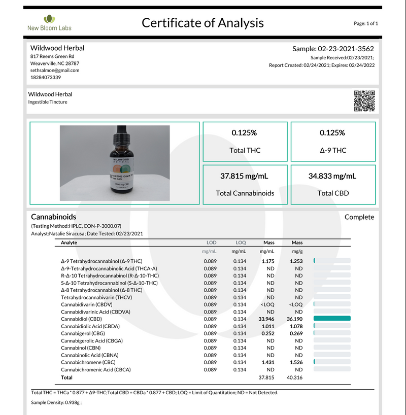 CBD oil |1000mg |Special Sauce |Full Spectrum
