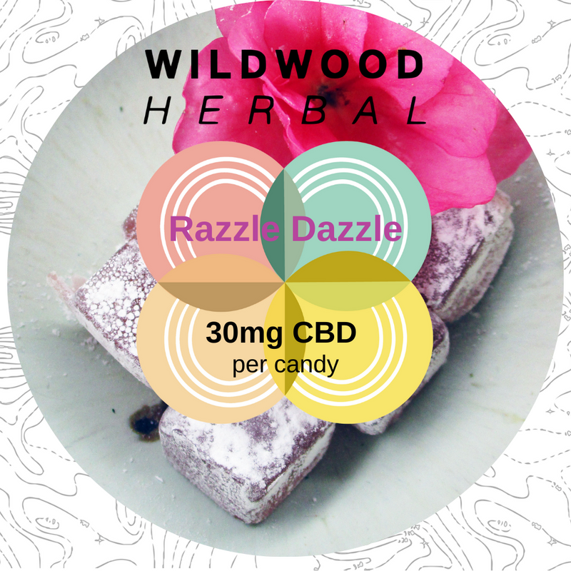 CBD Hard Candy |30mg |Razzle Dazzle |Full Spectrum